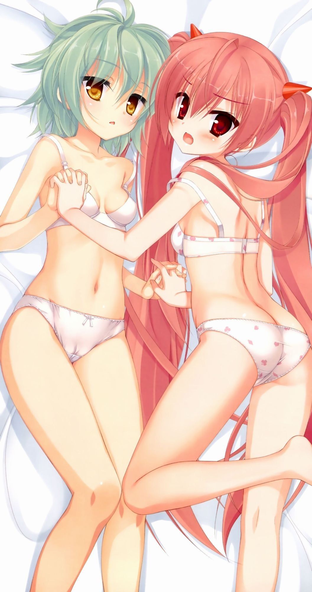 Yuri 2D erotic image that there is nothing too much thing because it is just flirting with girls 52