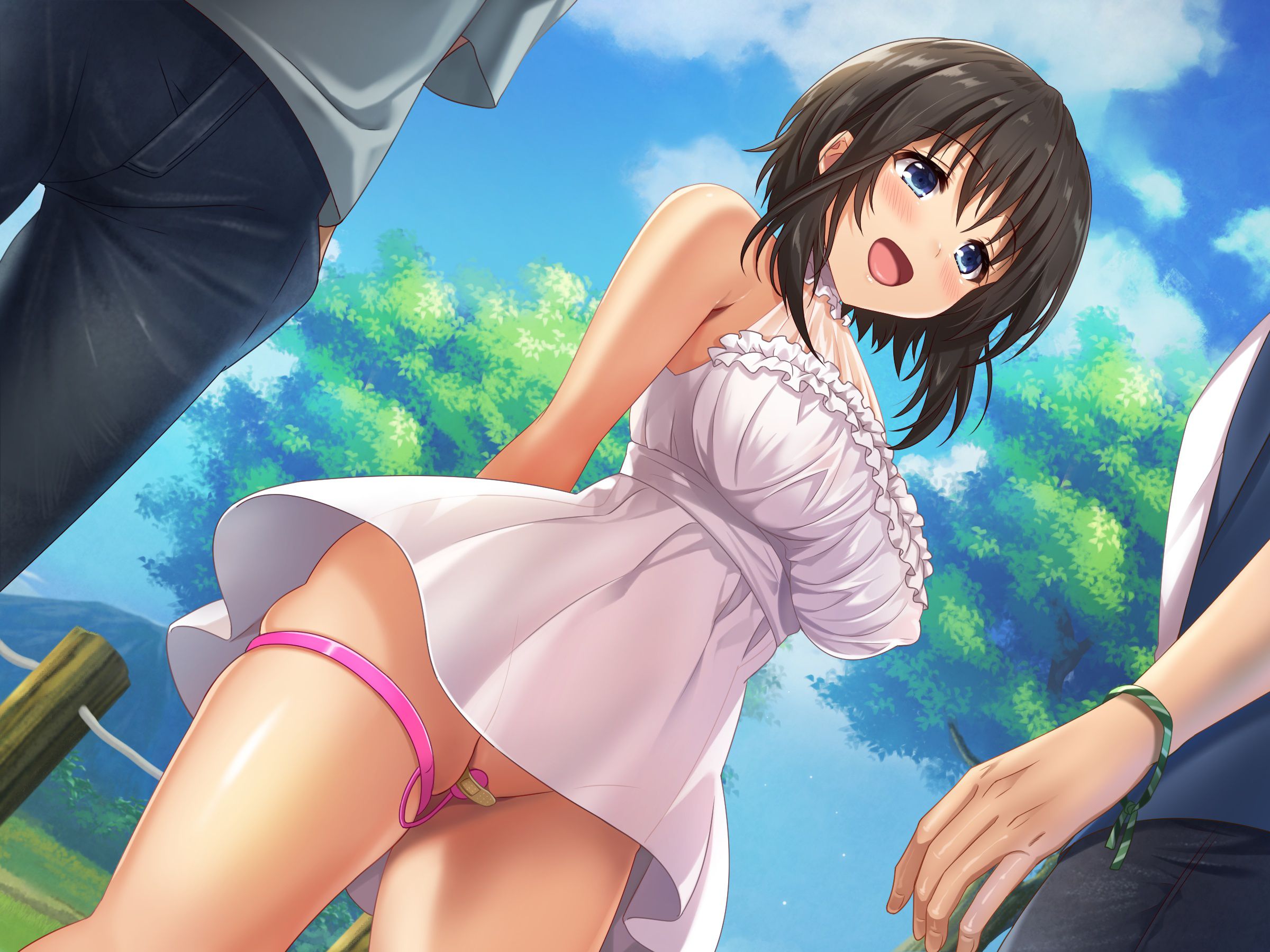 Erotic anime summary Beautiful girls who feel the vibe thrust into the crotch [50 sheets] 39