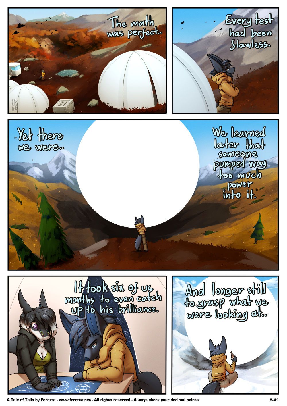 [Feretta] A Tale of Tails: Chapter 5 - A World of Hurt (ongoing) 41