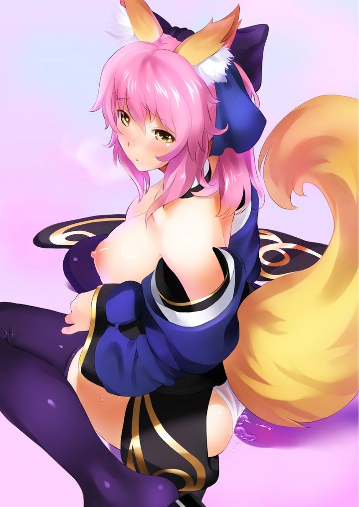 [Erotic anime summary] Fate series Erotic image in front of Tamamo [secondary erotic] 22