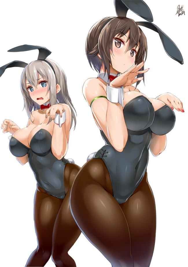 Erotic anime summary erotic image collection of beautiful girls who cosplayed bunny girls [40 photos] 11