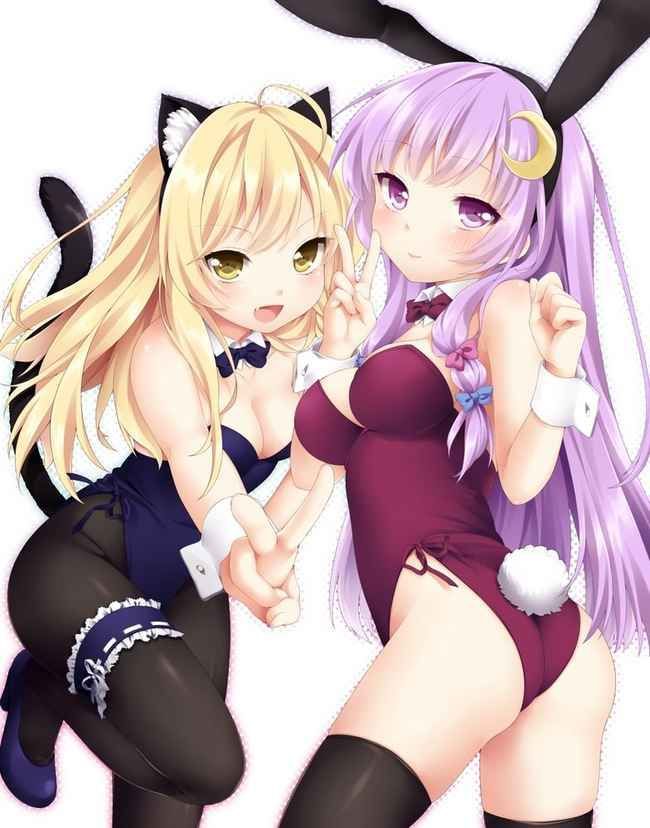 Erotic anime summary erotic image collection of beautiful girls who cosplayed bunny girls [40 photos] 23