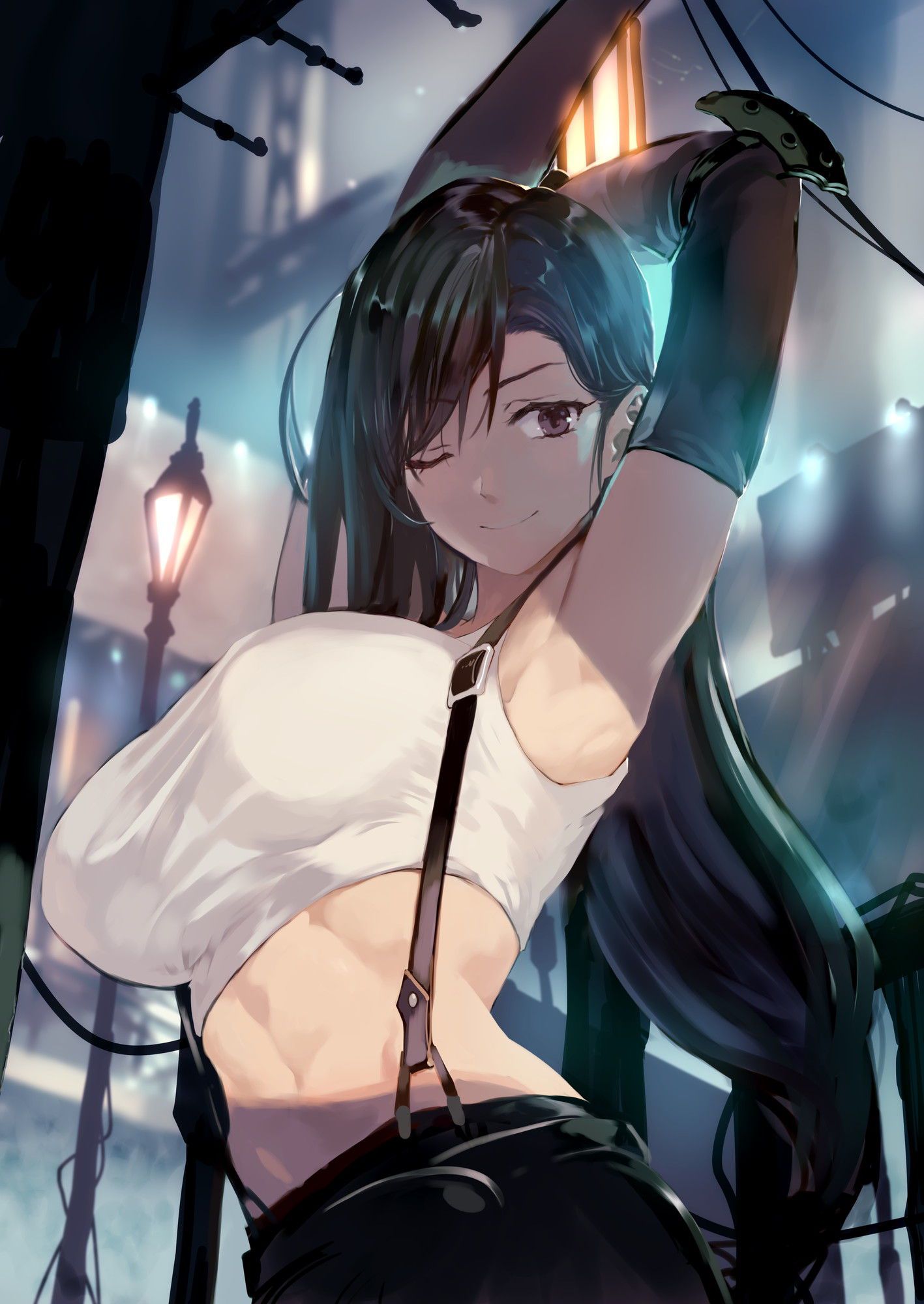 Tiffa Lockhart's throat erotic secondary erotic images are full of boobs! 【Final Fantasy】 14