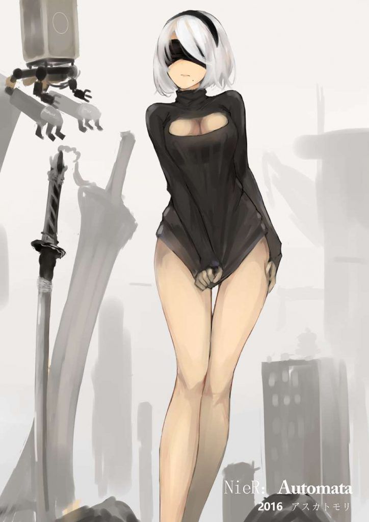 【NieR Automata】Cute erotic image summary that comes out with 2B's ecchi 18