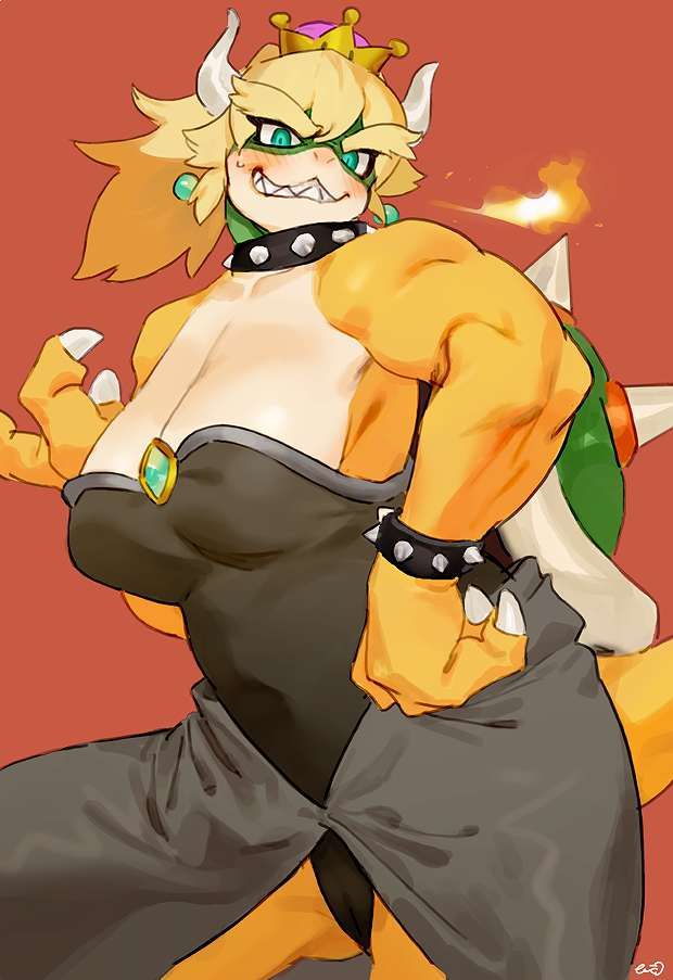 【Super Mario】Princess Bowser's cute picture furnace image summary 19