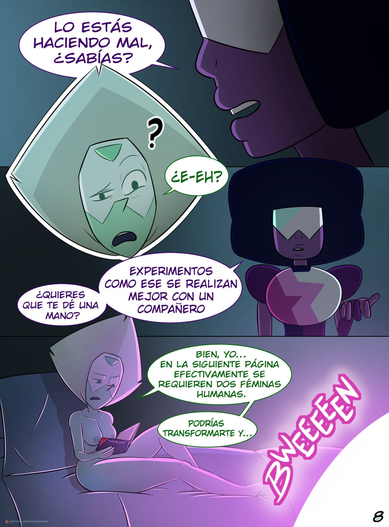 [Cartoonsaur] Los 'Experimentos' De Peridot (Steven Universe) (Spanish) [kalock] (En Progreso) 9