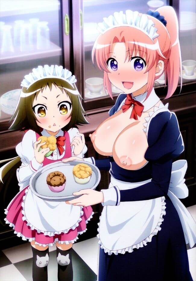 Erotic animation summary Erotic image collection that maids will serve in various ways [50 sheets] 9