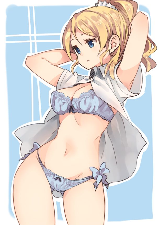 [Love Live! ] Erotic images that stick through with Ayase Eri's etch 13