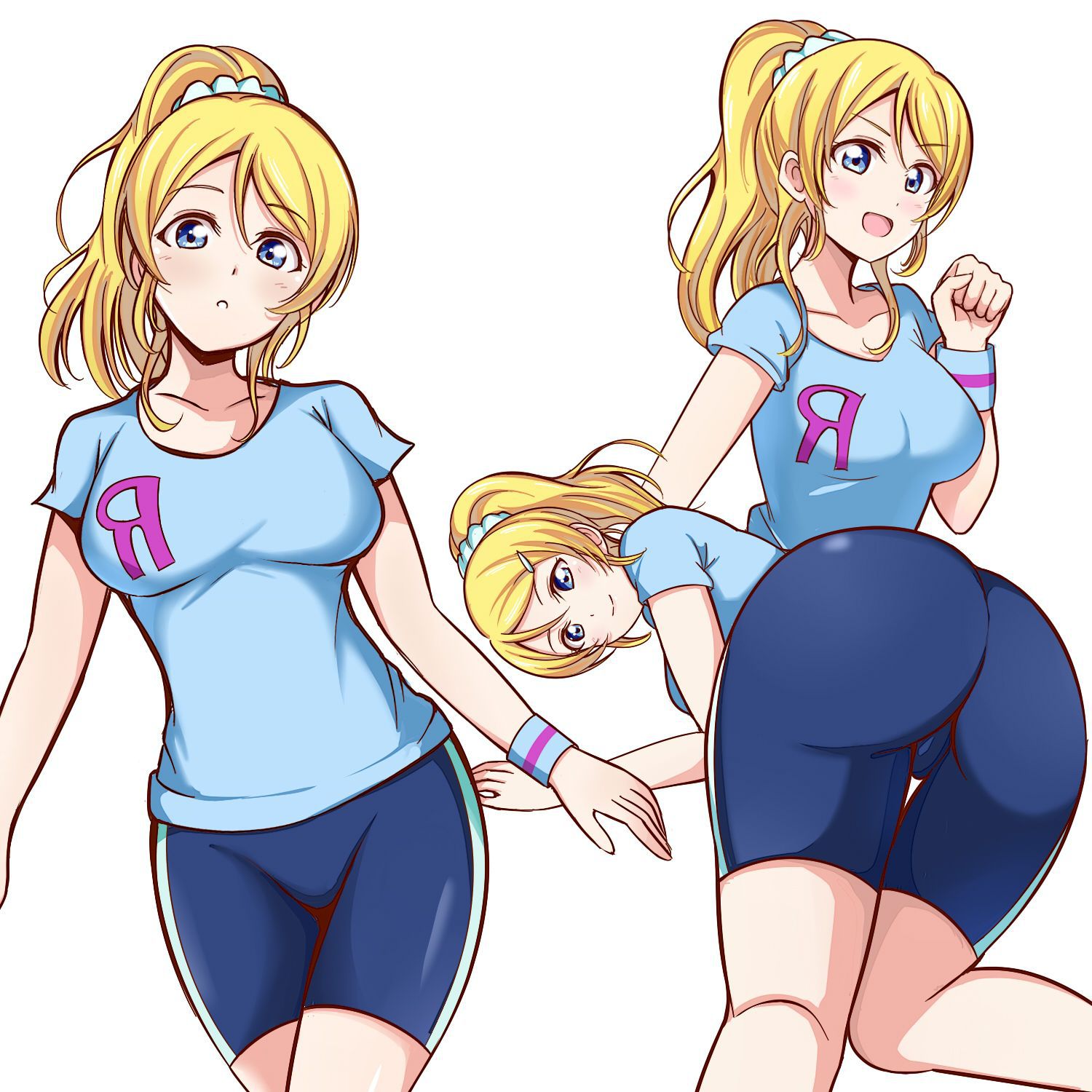 [Love Live! ] Erotic images that stick through with Ayase Eri's etch 16