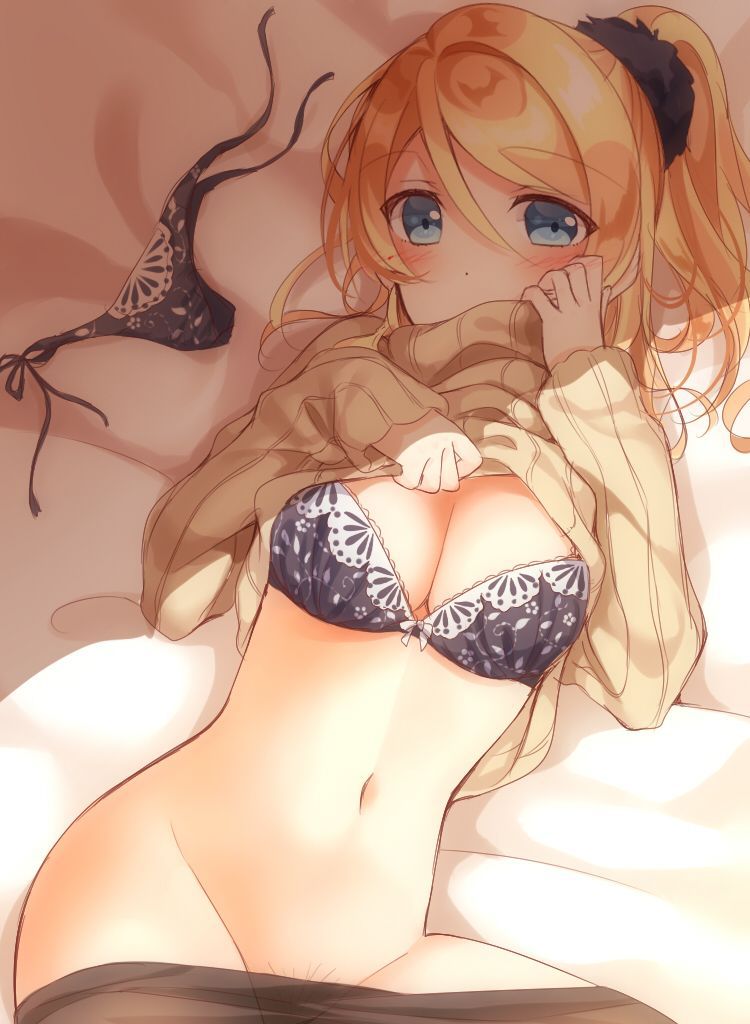 [Love Live! ] Erotic images that stick through with Ayase Eri's etch 2