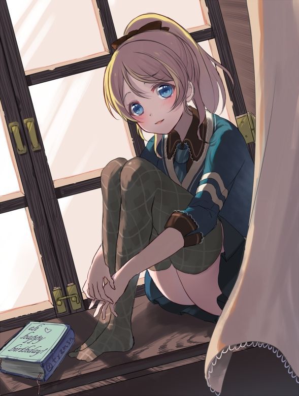 [Love Live! ] Erotic images that stick through with Ayase Eri's etch 22