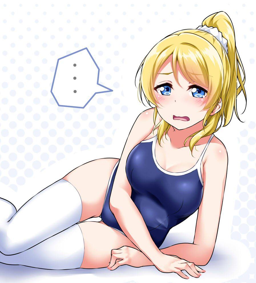 [Love Live! ] Erotic images that stick through with Ayase Eri's etch 24