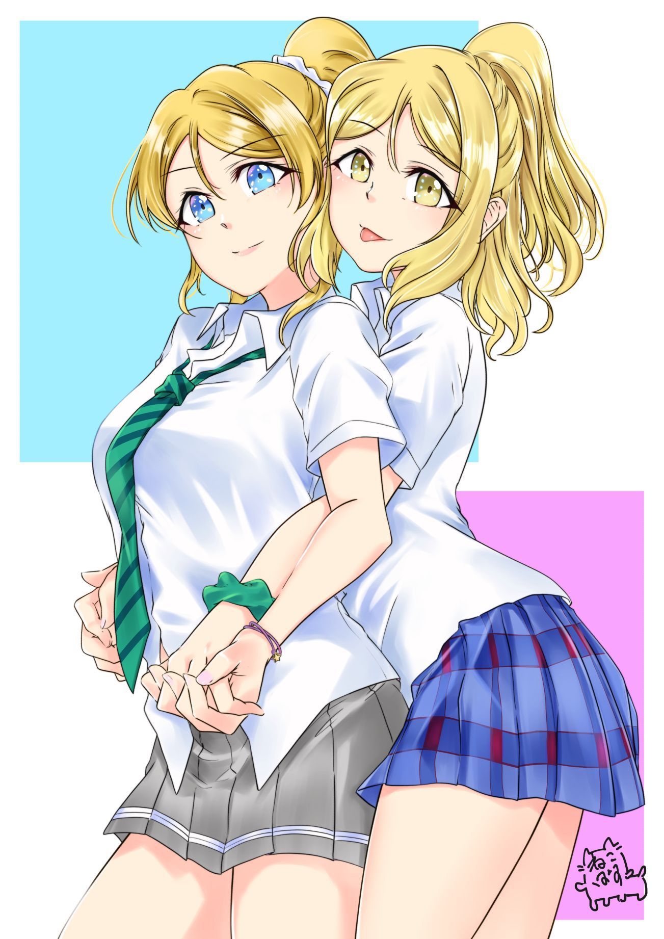 [Love Live! ] Erotic images that stick through with Ayase Eri's etch 25