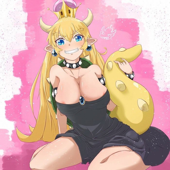 Super Mario Cute erotic image summary that comes through with Princess Bowser's echi 18