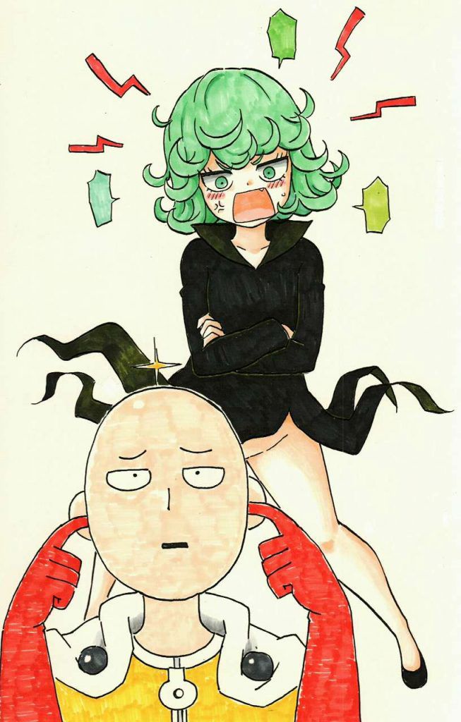 Erotic image that comes out very much just by imagining the masturbation figure of Tatsumaki [one punch man] 12