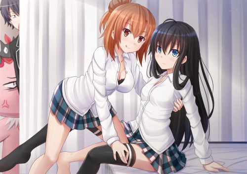 Erotic anime summary Beautiful girls and beautiful girls whose bras are visible from the gaps in clothes [secondary erotic] 29