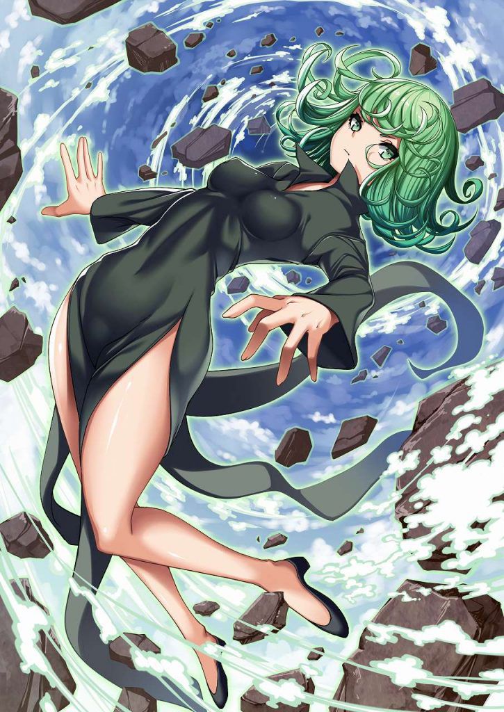 【One Punch Man Erotic Image】 The secret room for those who want to see the Ahe face of Tatsumaki is here! 12