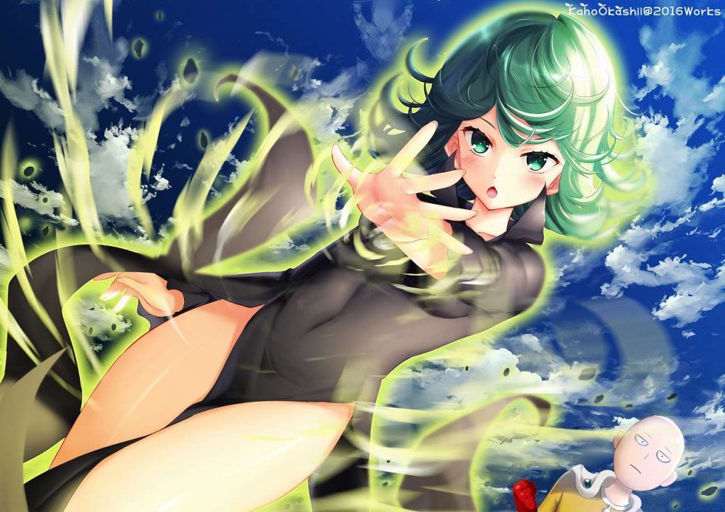 【One Punch Man Erotic Image】 The secret room for those who want to see the Ahe face of Tatsumaki is here! 4