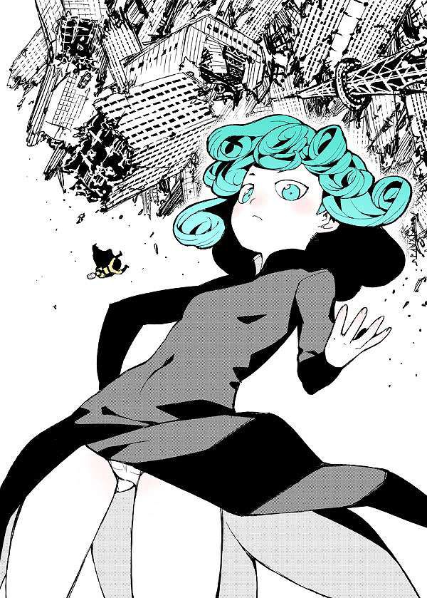 【One Punch Man Erotic Image】 The secret room for those who want to see the Ahe face of Tatsumaki is here! 7