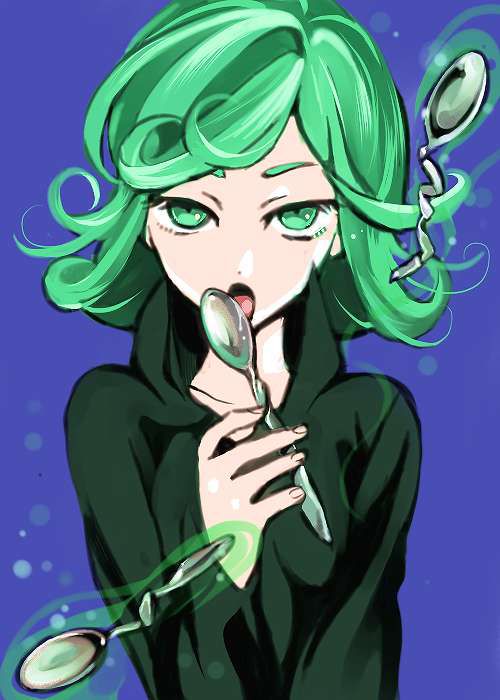 【One Punch Man Erotic Image】 The secret room for those who want to see the Ahe face of Tatsumaki is here! 8