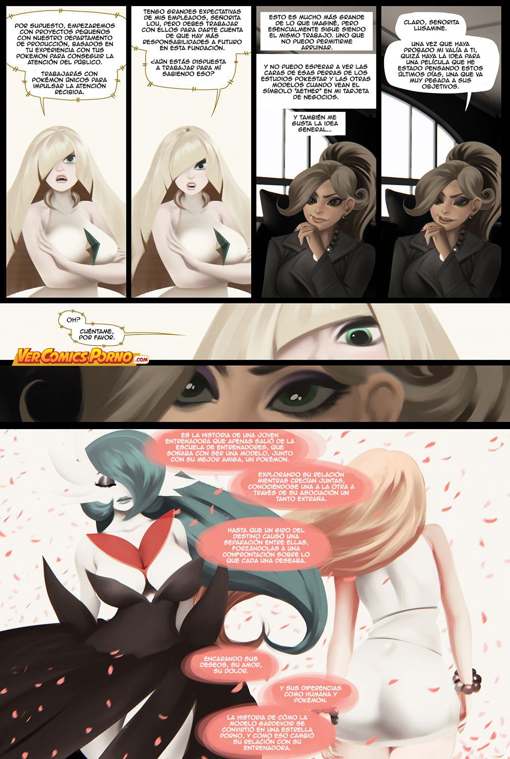 [The Kite] Como se transformo mi Gardevoir en una actriz porno (Pokemon) [Ongoing] [Spanish] 31