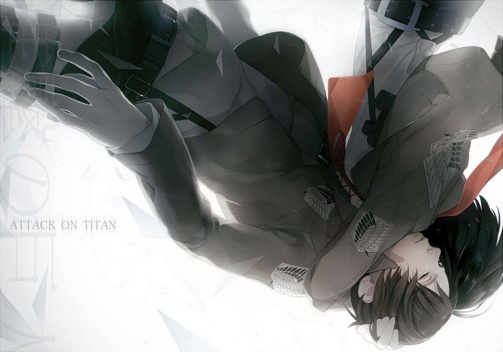 Attack on Titan Mikasa's hentai secondary erotic image summary 12