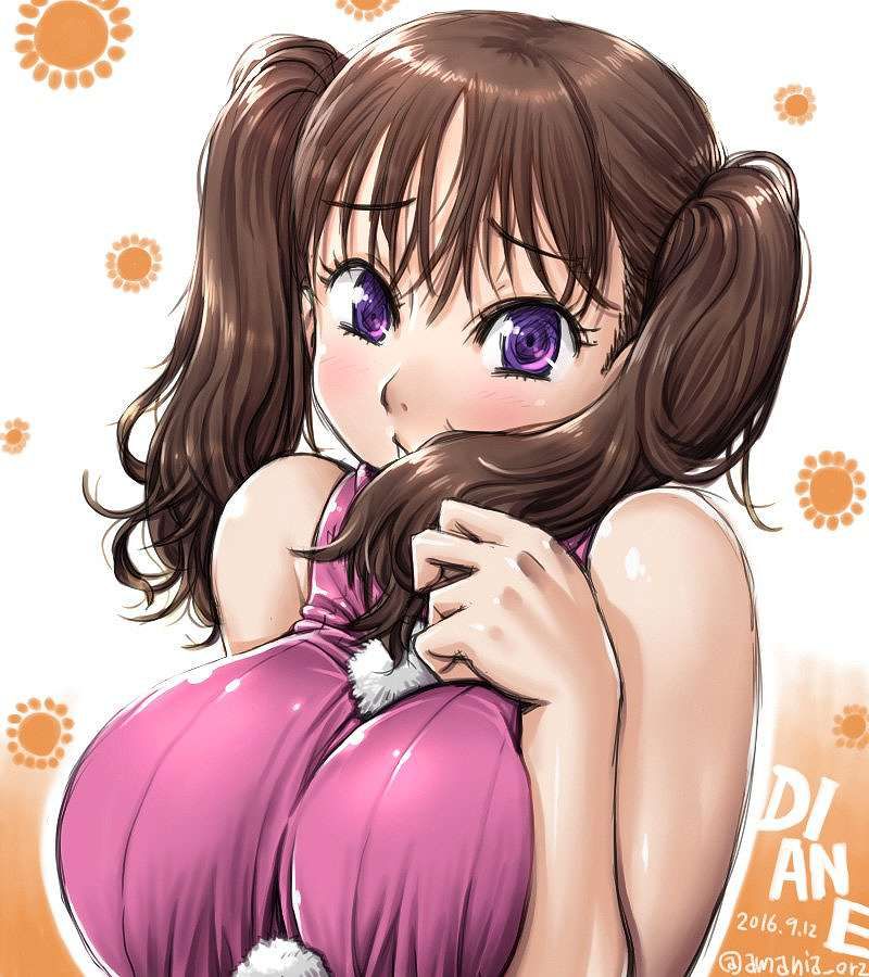 【Erotic Image】Diane's character image that you want to refer to the erotic cosplay of the Seven Deadly Sins 13