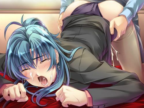 Erotic anime summary Erotic image summary of beautiful girls and beautiful girls inserted by shifting pants [50 sheets] 15