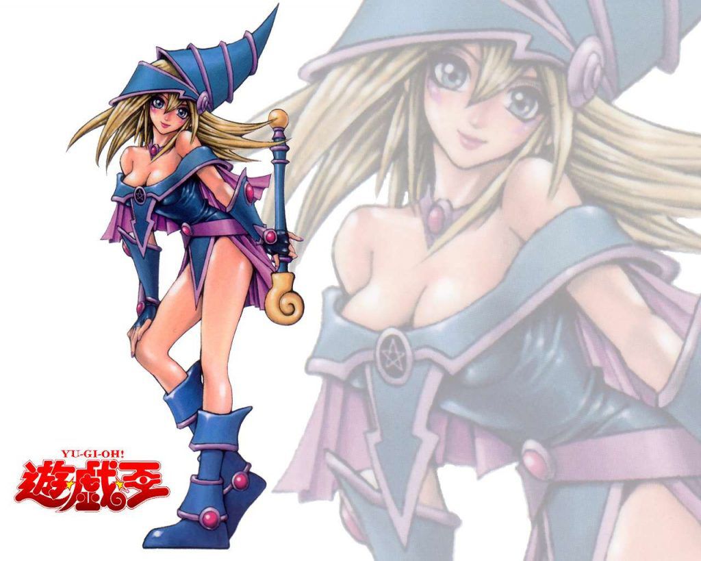 Cute secondary erotic image with black magician girl 2