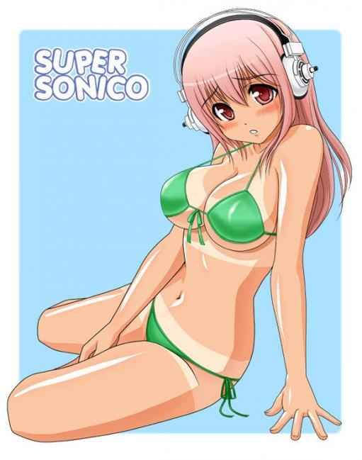 【Super Sonico】 Soniko's Vaginal Vaginal Injection Secondary Erotic Image Summary 5