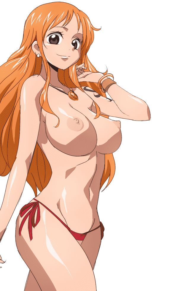 【One piece】Nami's cool and cute secondary erotic image 13