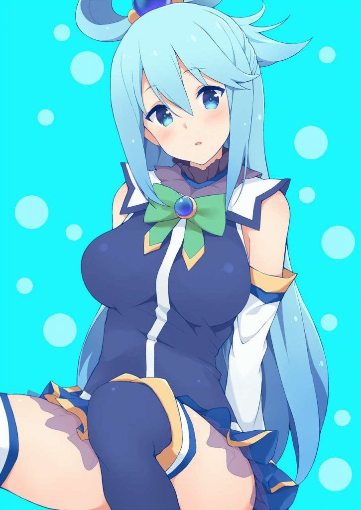 [Bless this wonderful world! ] Cool and cute secondary erotic images of Aqua 4