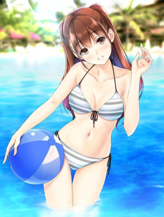 【Secondary erotic】 Here is the erotic image of a girl in a swimsuit that can enjoy a beautiful body 1