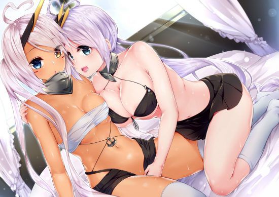 【Secondary erotic】 Here is an erotic image where lesbian girls are densely intertwined 25