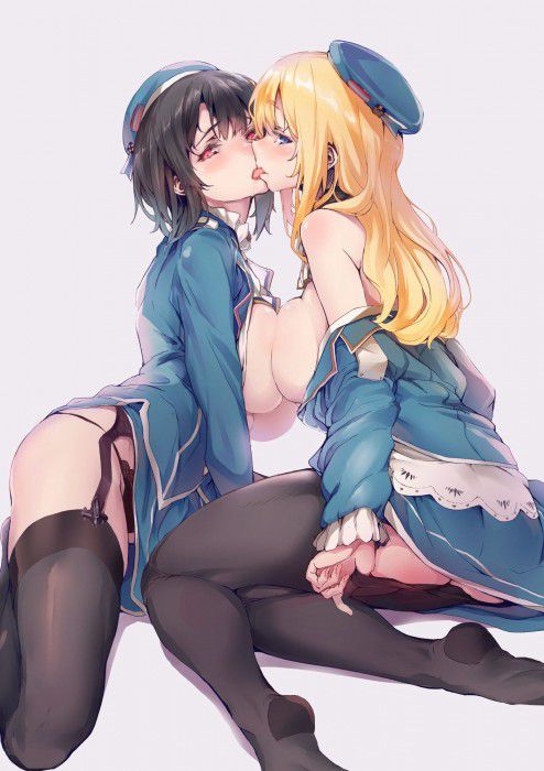【Secondary erotic】 Here is an erotic image where lesbian girls are densely intertwined 9