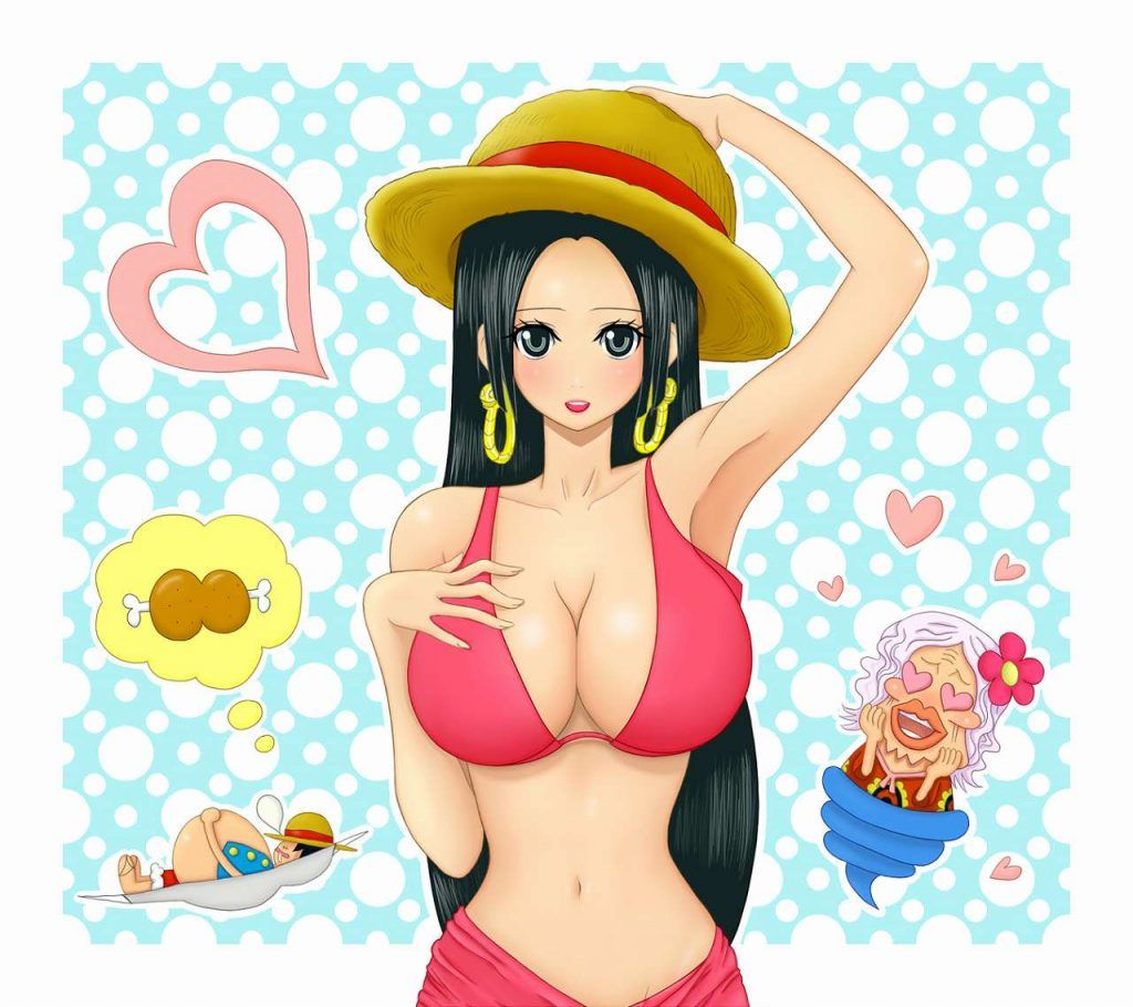 【One Piece Erotic Image】The secret room for those who want to see Hancock's ahe face is here! 13