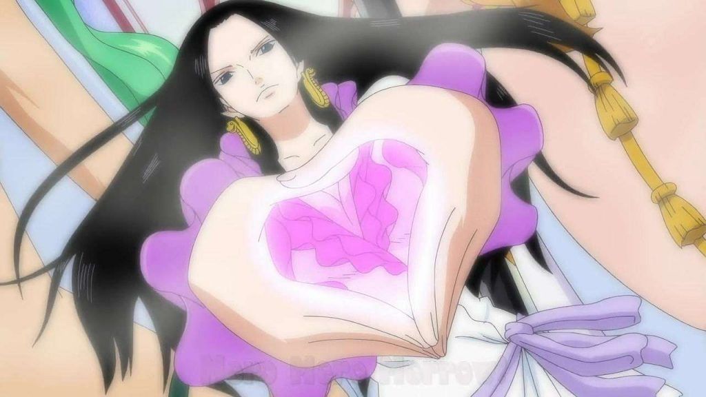 【One Piece Erotic Image】The secret room for those who want to see Hancock's ahe face is here! 14