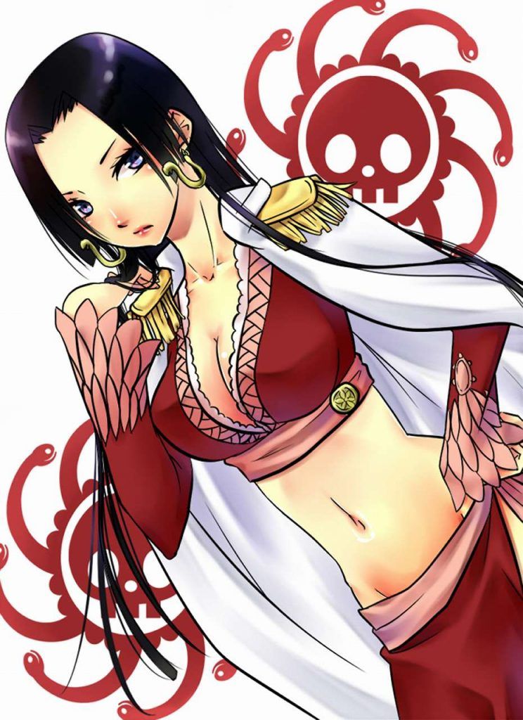 【One Piece Erotic Image】The secret room for those who want to see Hancock's ahe face is here! 4