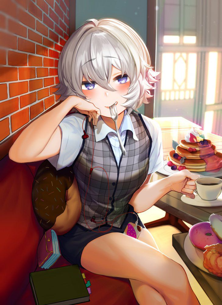 I'm going to stick an erotic cute image with silver hair! 7