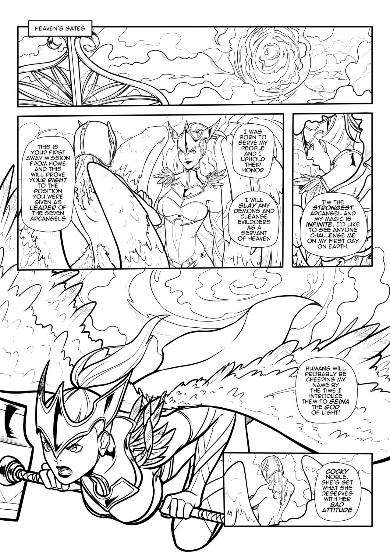 Ayana The ArchAngel [Ongoing] (Lady Valiant Spin-off story) 3