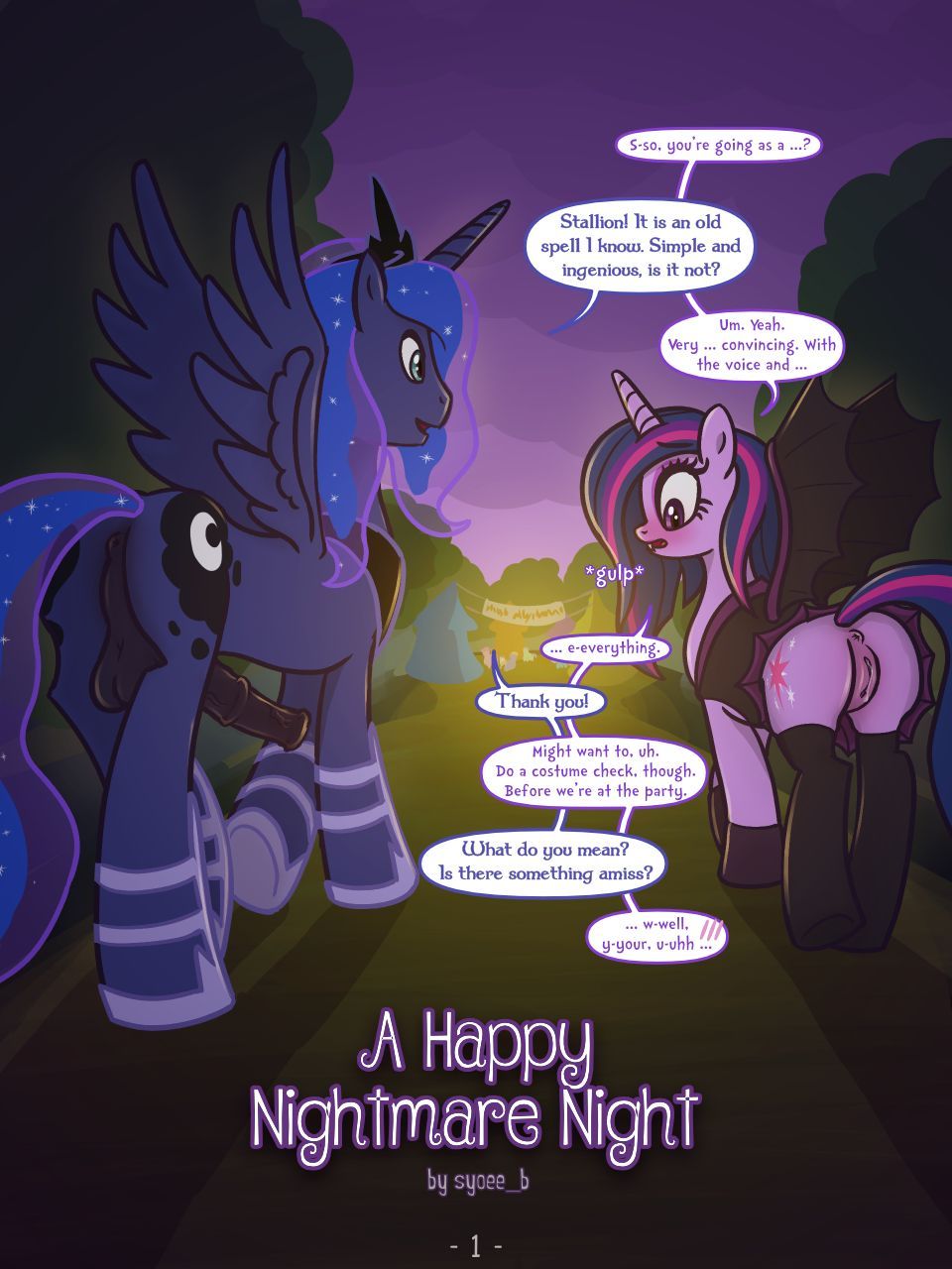 [syoeeb] A Happy Nightmare Night (English) (Ongoing) 1