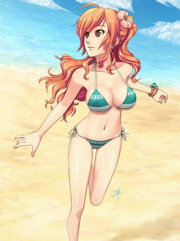 【With images】Nami's impact image leaked! ? (One piece) 25