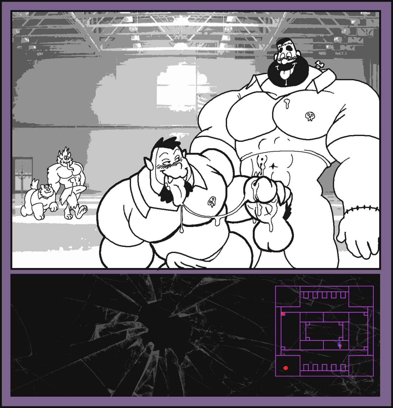 [blazingcheecks] monster smash [in progress] 104