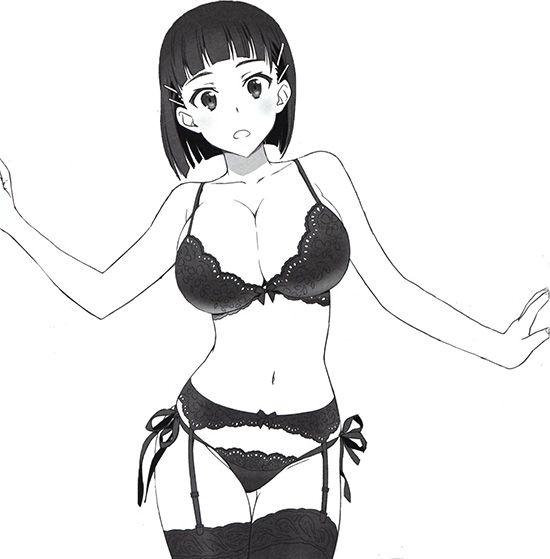 Erotic anime summary Erotic image collection of beautiful girls wearing sexy underwear [50 sheets] 11