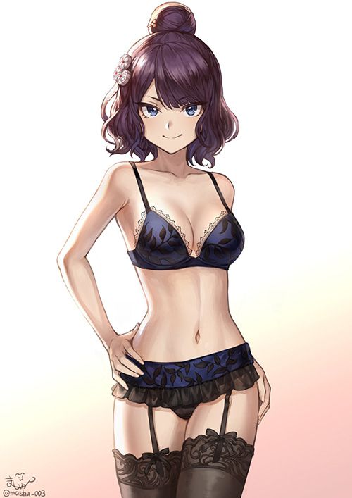 Erotic anime summary Erotic image collection of beautiful girls wearing sexy underwear [50 sheets] 20