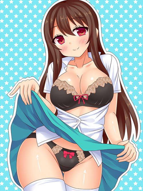 Erotic anime summary Erotic image collection of beautiful girls wearing sexy underwear [50 sheets] 45