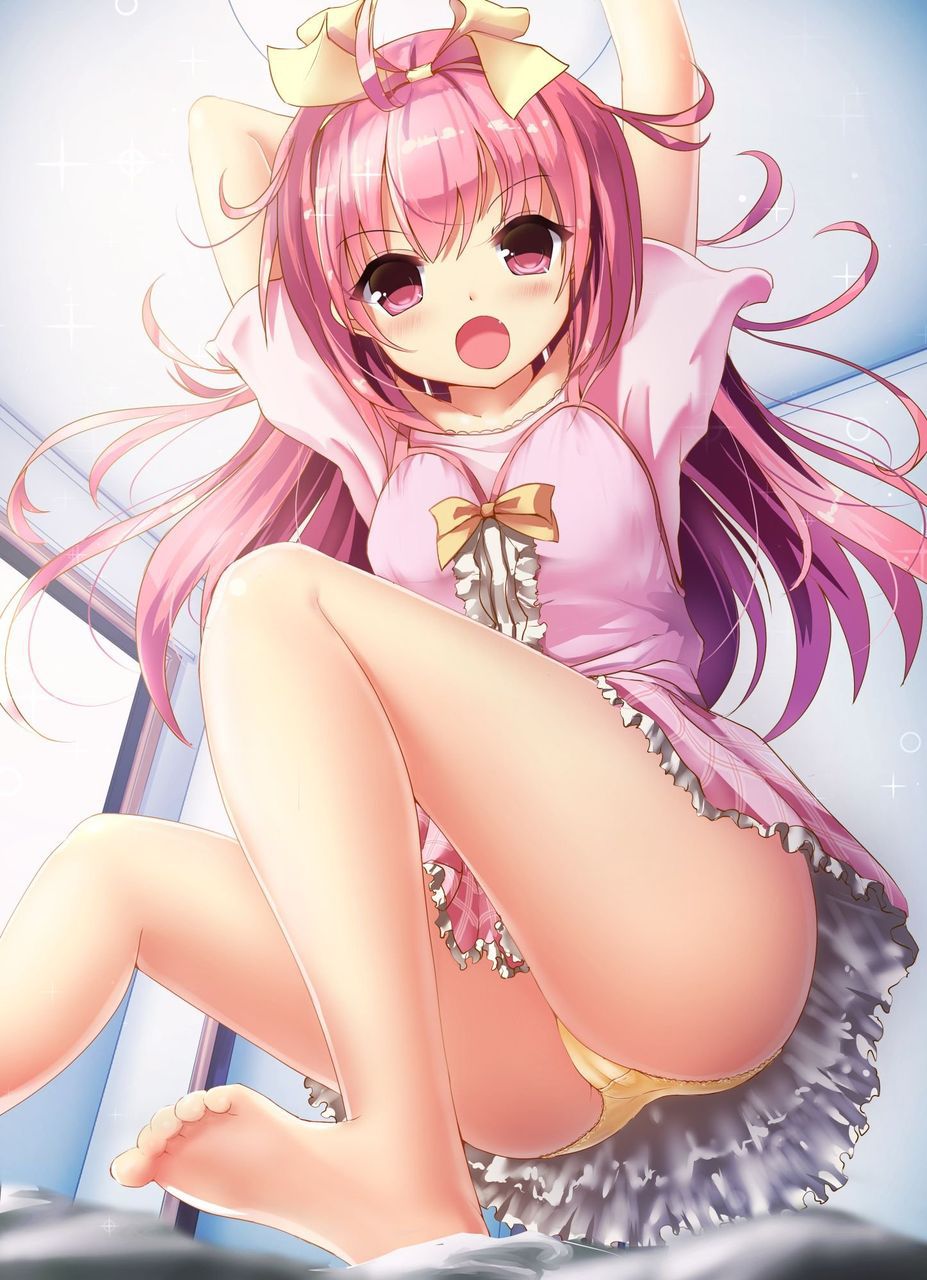 [Erotic anime summary] familiar panchira lucky lewd erotic image where pants can be seen [secondary erotic] 2