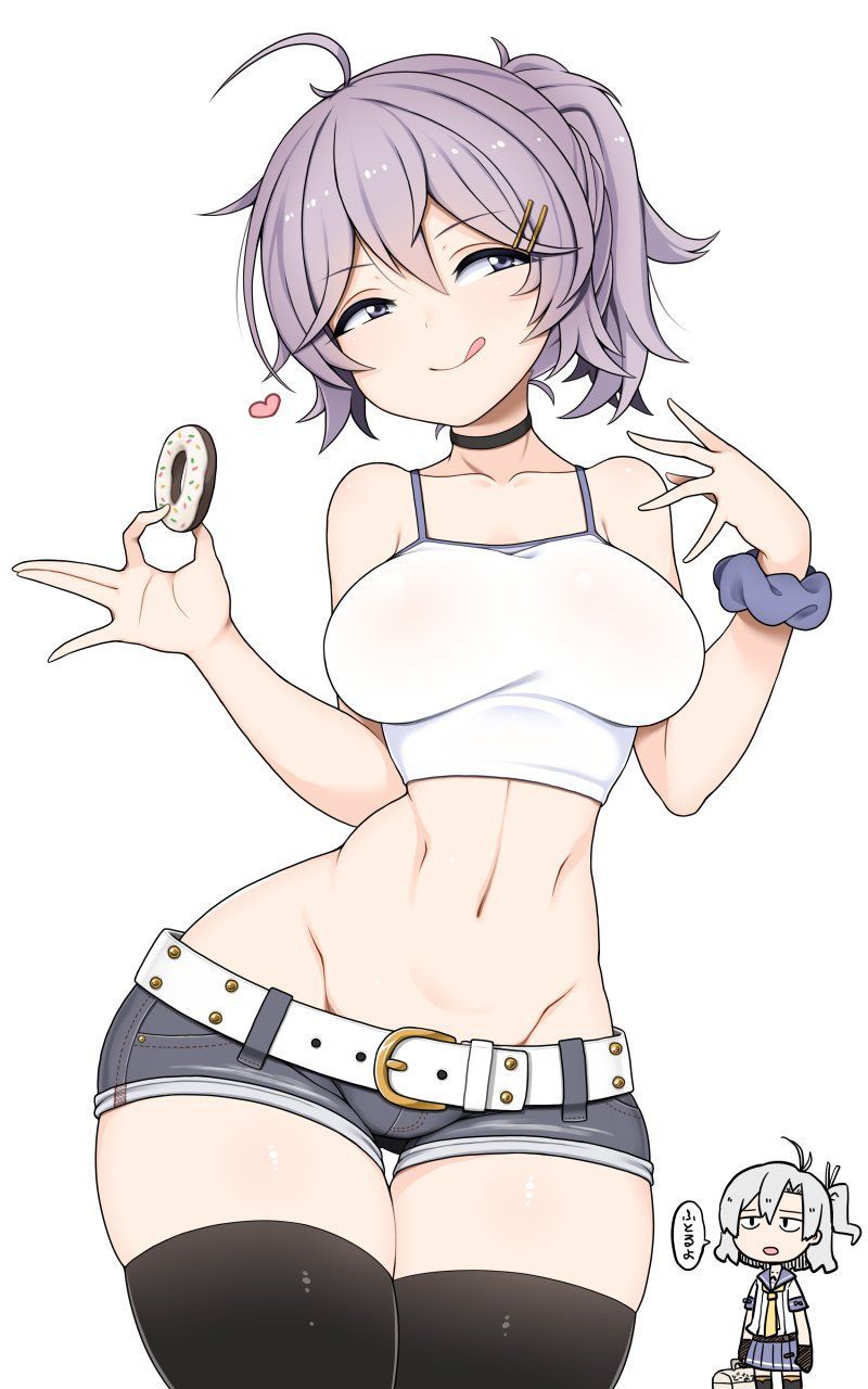 Aoba's erotic secondary erotic images are full boobs! [Fleet Collection] 21