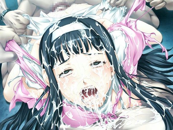 Erotic anime summary erotic image summary of erotic beautiful girls and beautiful girls who are climaxing with Ahe face [50 sheets] 24