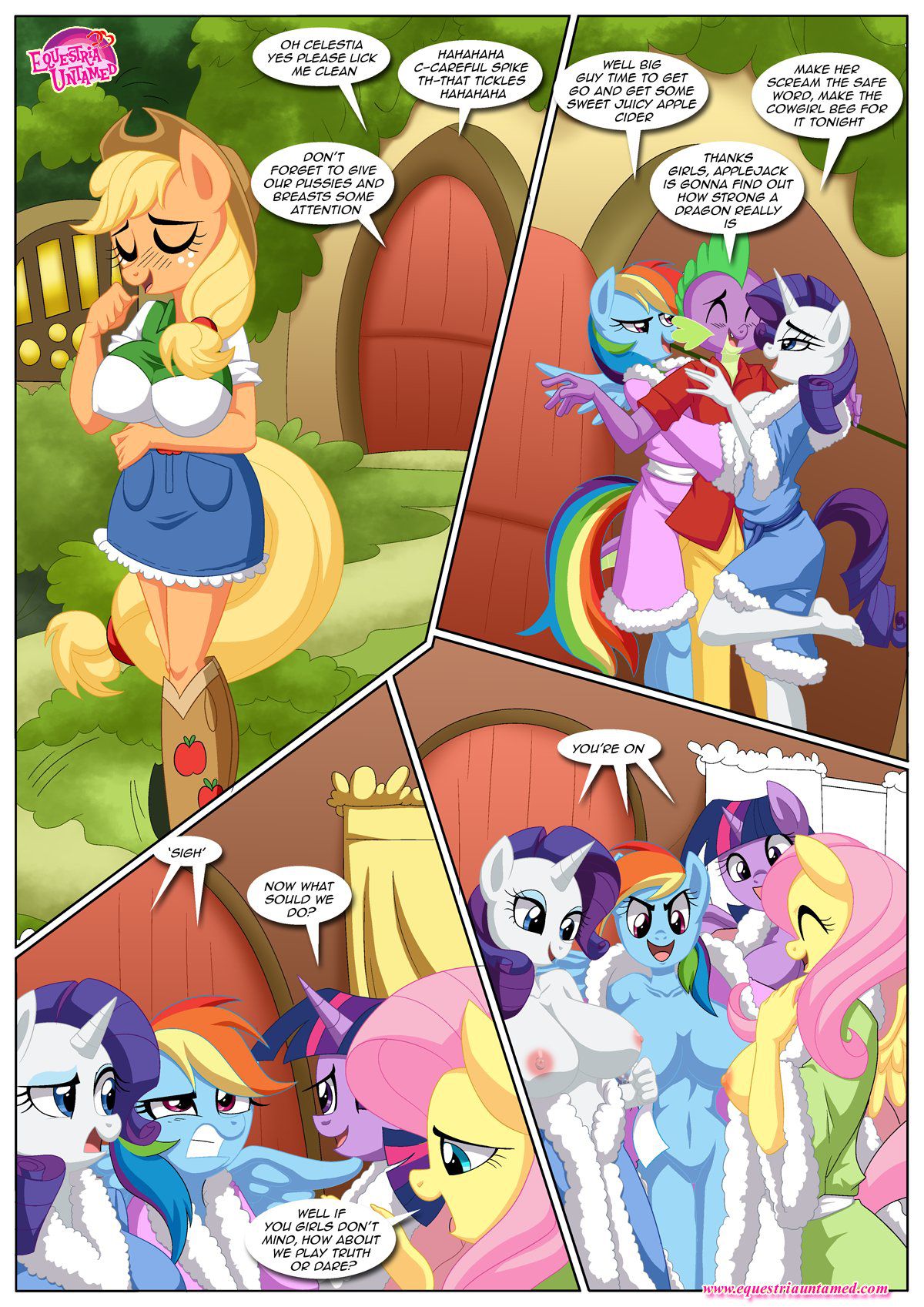 [Palcomix] An Apple's Core Is Always Hardcore (My Little Pony Friendship Is Magic) [Ongoing] 16